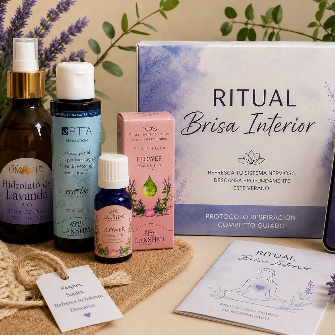 Ritual Brisa Interior — Hidrolato de Lavanda, Sinergia Flower y Aceite Pitta